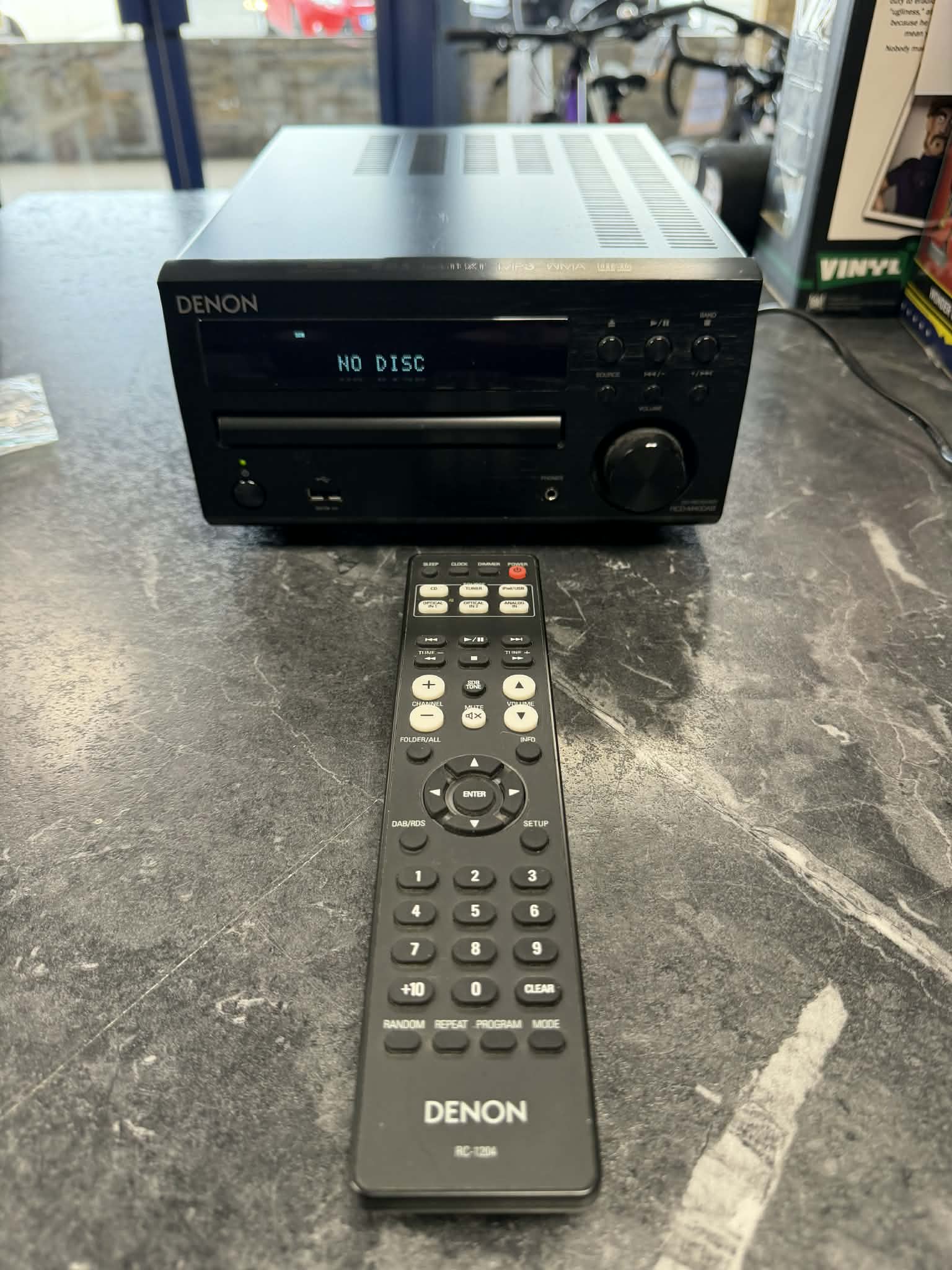 Pre-owned Denon RCD-M40DAB Digital Radio Micro HI-FI CD Player